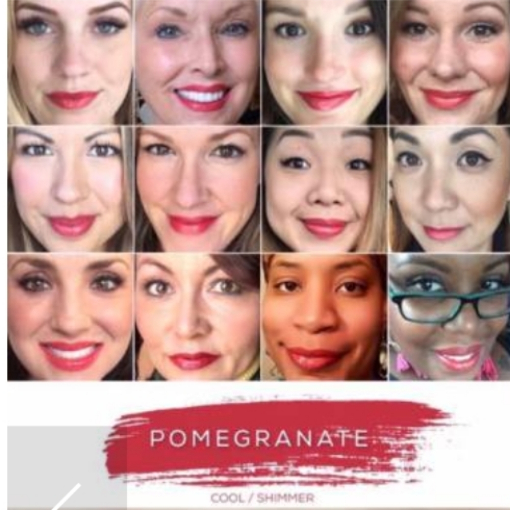 LipSense long-lasting LipColor in Pomegranate